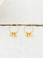 Original Geometry Round Earrings