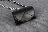 Vintage Patchwork Leather Chain One-Shoulder Diagonal Small Chest Bag