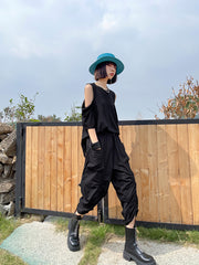 Elastic Waist Thin Section Loose Casual Pants