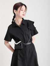 Design Small Square Bag Messenger Pearl Chain Bag