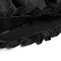 Women Straight Loose High Waist Pleated Wide Leg Casual Pants