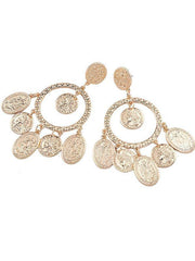 Fashion Gold Element Earrings