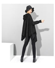 Women Hooded Loose Casual Coat