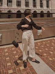 Retro Design Metal Ring Bags