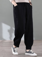 Women Loose Casual All-Match Sports Pants