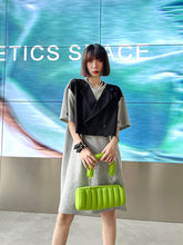 Loose Casual Stitching Fake Two Piece Dress