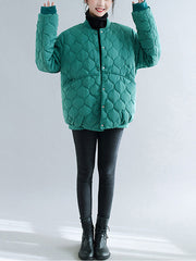 Winter Solid Loose Outwear