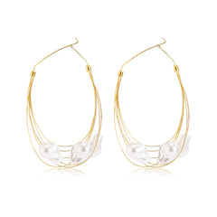 Handmade Geometric Personality Earrings