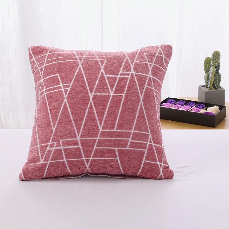Geometric Line Print Pillowcase