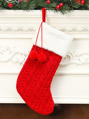 Christmas Knitted Wool Jacquard Stockings
