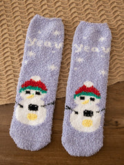 Christmas Jacquard Warmer Knitted Sock