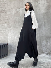 Women Hip Hop Loose And Thin One Piece Casual Pants