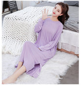 Round Neck Sexy Casual Home Dress