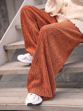 Women High Waist Drape Loose Casual Pants