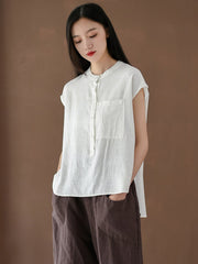 Original Round-Neck Solid T-Shirts Tops