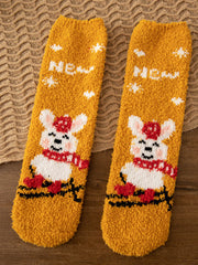 Christmas Jacquard Warmer Knitted Sock