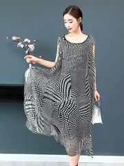 Polka-Dot Korea Style Dress