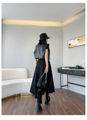 Women High Waist Slimming Irregular Skirt