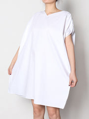 Original Solid Elasticity Waist Dress