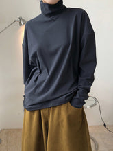 Simple Solid Color Loose T-Shirt Top