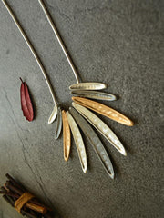 Simple Geometric Tassel Necklace Accessories