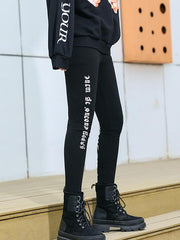 Printed Solid Wrap Elastic Pants