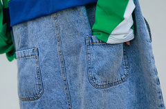 Loose Casual Contrast Dress