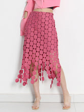Urban Irregularity Tasseled Embroidered Skirts