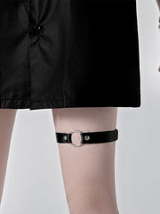 Punk Adjustable Metal Leg Ring