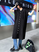 Women Loose Retro Sleeveless Vest Dress