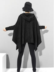 Women Hooded Loose Casual Coat
