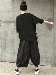 Women Loose Wide Leg Slimming Lantern Casual Pants