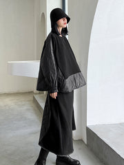 Women Retro Casual Age-Reducing Sweater Skirt Two-Piece Suit