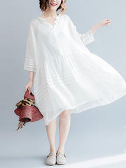 Loose Comfortable two-piece The lantern sleeve Dress