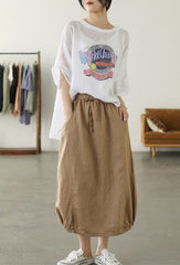 Printed Loose Pullover T Shirt