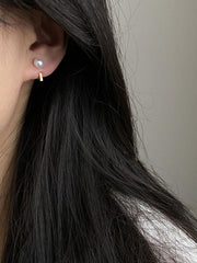 Original Mini Shiny Geometry Earrings