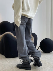 Women High Waist Loose Wide Leg Casual Pants