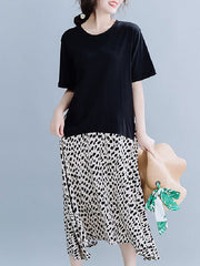 Original False Two Leopard Dress