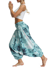 Tie Dye Digital Printing Sports Loose Casual Pants