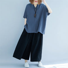 Casual Loose Slimming Bat Sleeve T-Shirt