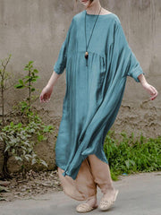 Natural National Wood Eggplant Necklace