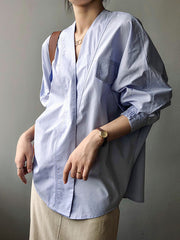 Loose Casual Half Sleeve Shirt