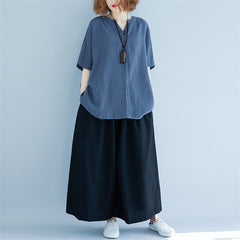 Casual Loose Slimming Bat Sleeve T-Shirt