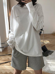 Loose Letter Printed T-Shirt