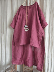 Loose Comfortable Irregular Blouse