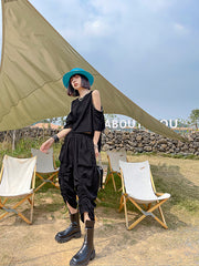 Elastic Waist Thin Section Loose Casual Pants