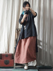 Loose Comfortable Irregular Blouse
