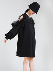 Women Mesh Loose Dress