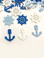 DIY Anchor Rudder Navigation Style Wooden Button