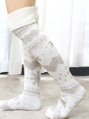 Christmas Classic Jacquard Knitted Stockings